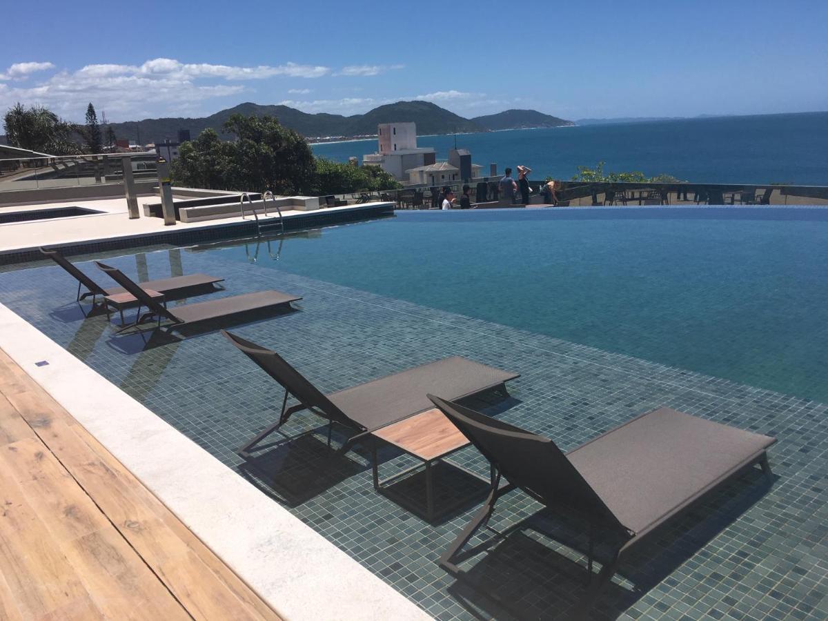 Apartamento Design Com Piscina E Vista Espetacular Florianópolis Kültér fotó